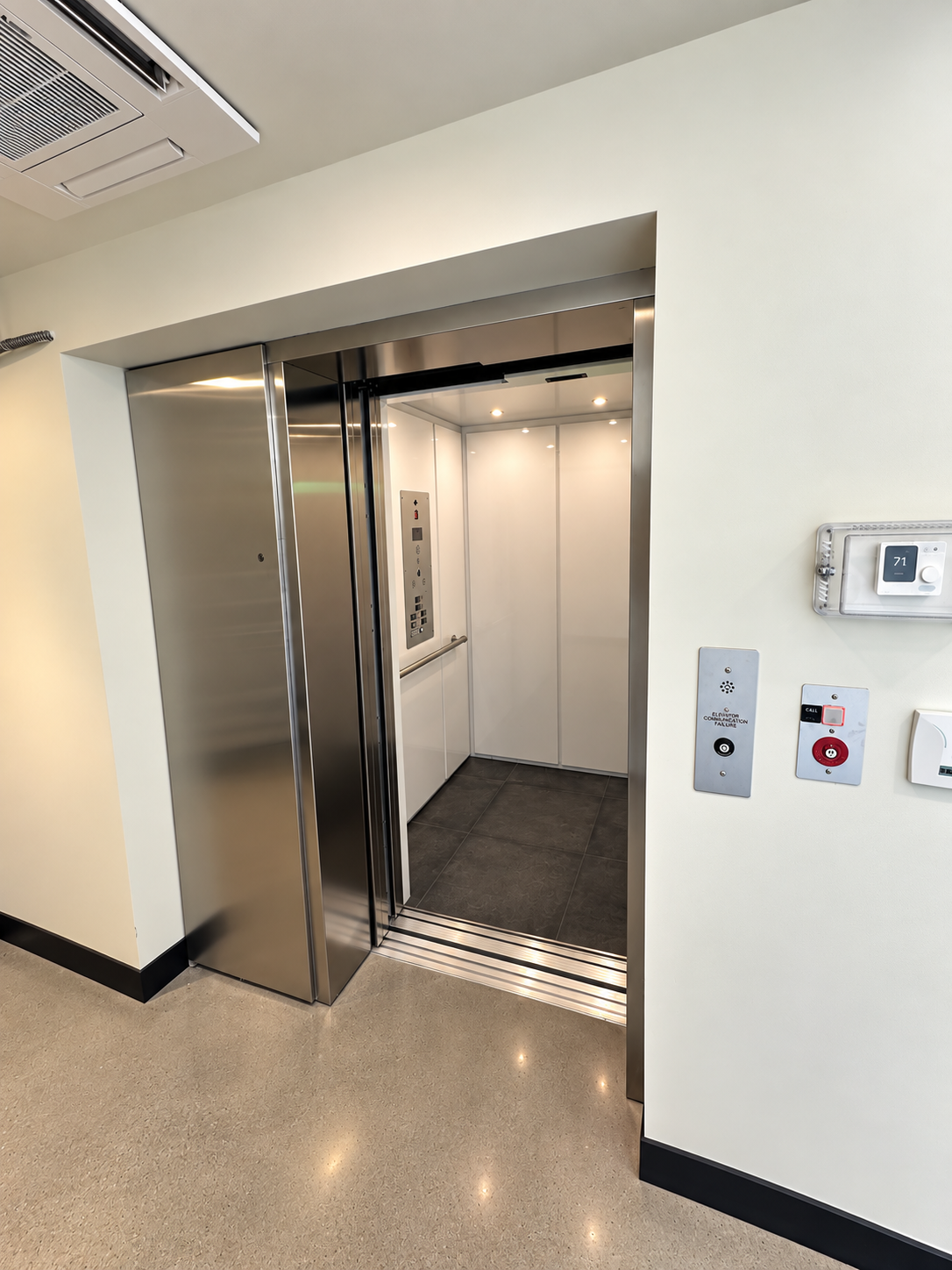 LU/LA Elevators installed in a private residence
