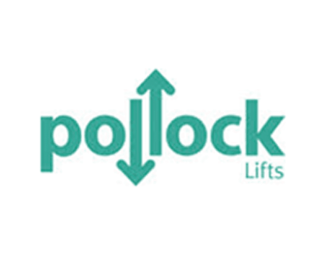 Green Pollock Lifts branding